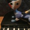 Goebel Rosina Wachtmeister Cat On Piano for elise , zenél