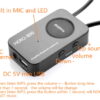 Micro füles spy headset Spy fülhallgató + nyakba akasztható bluetooth kommunikációs eszköz