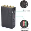 8 sávos (antennás) GSM + WIFI + GPS jammer blokkoló zavaró