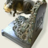 Weta King Kong vs V-Rex Bookends Polystone Jackson Movie könyvtámasz