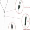 Mágneses micro headset + hurok spy mini nano füles Teljes Készlet Profi