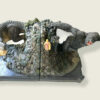 Weta King Kong vs V-Rex Bookends Polystone Jackson Movie könyvtámasz