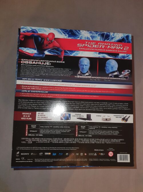 A csodálatos pókember 2. - limitált, fejszobros változat 3D+2D