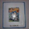 Goebel Rosina Wachtmeister Porcelán kép Tre gatti e girasole